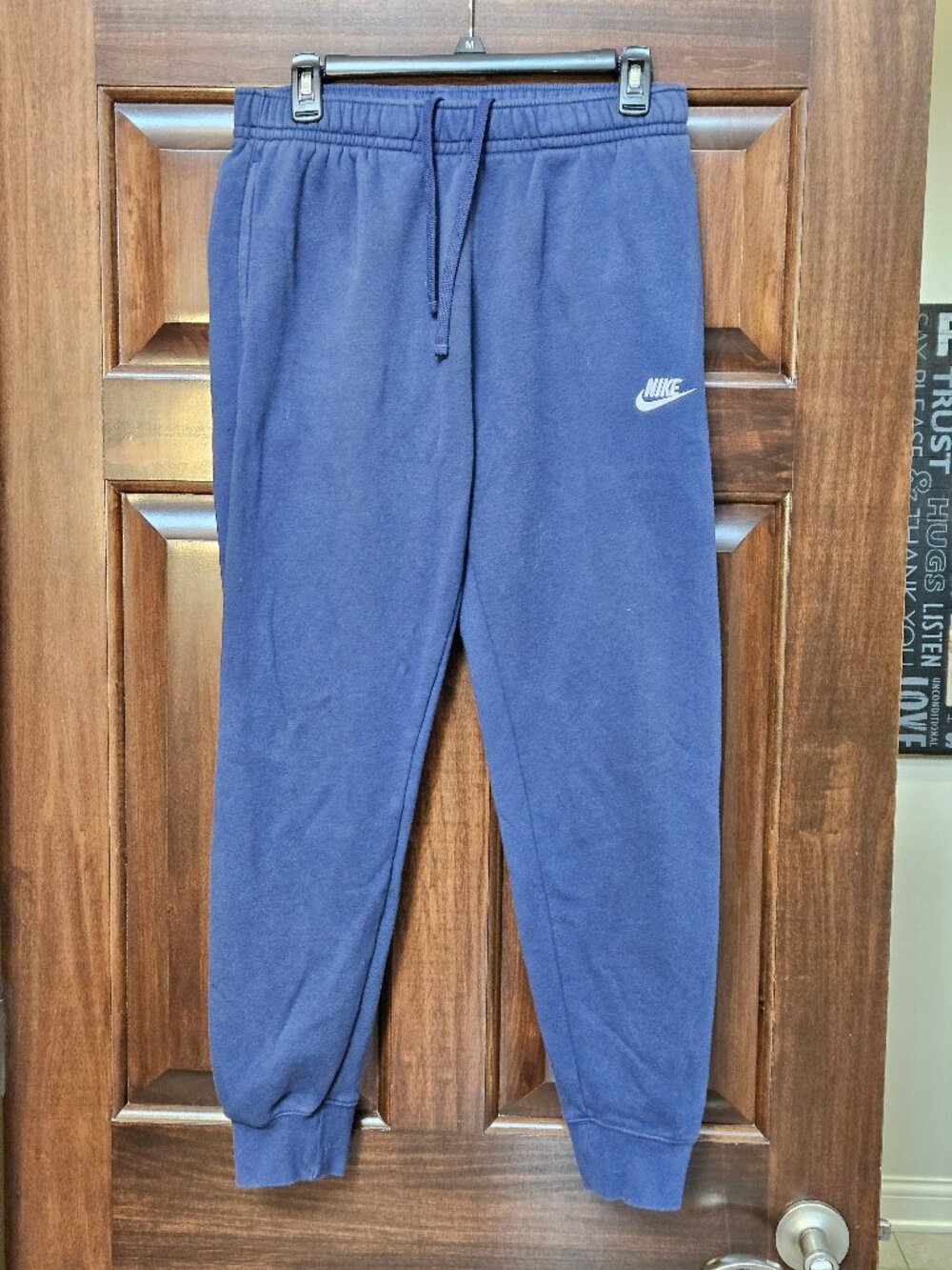 Nike Men's Fleece Joggers, Navy, Sz M